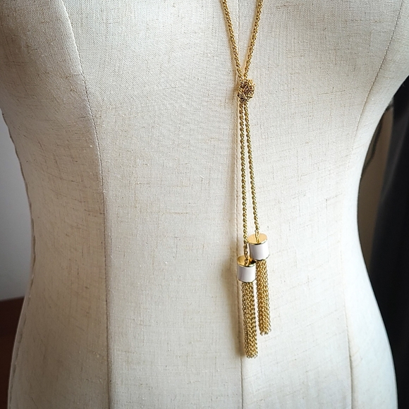 New Brahmin FAIRHAVEN Duo Tassel Necklace - Picture 7 of 8